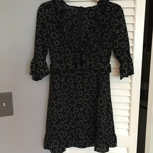 NWT ASOS star print cut out tea dress - Picture 3 of 3